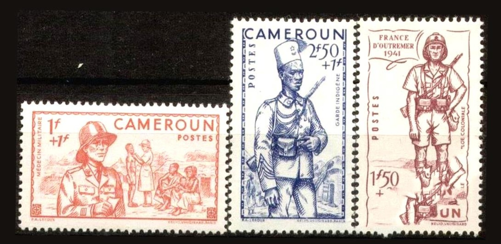 Français Cameroun Défense 1942 Patrie - Kamerun (1960-...)