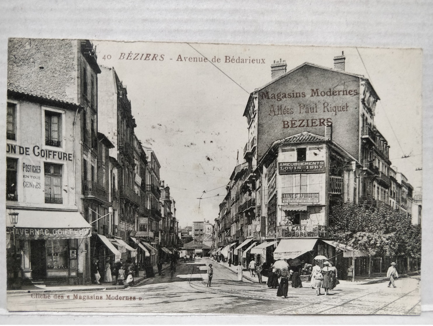 Béziers. Avenue De Bédarieux. Animée - Beziers