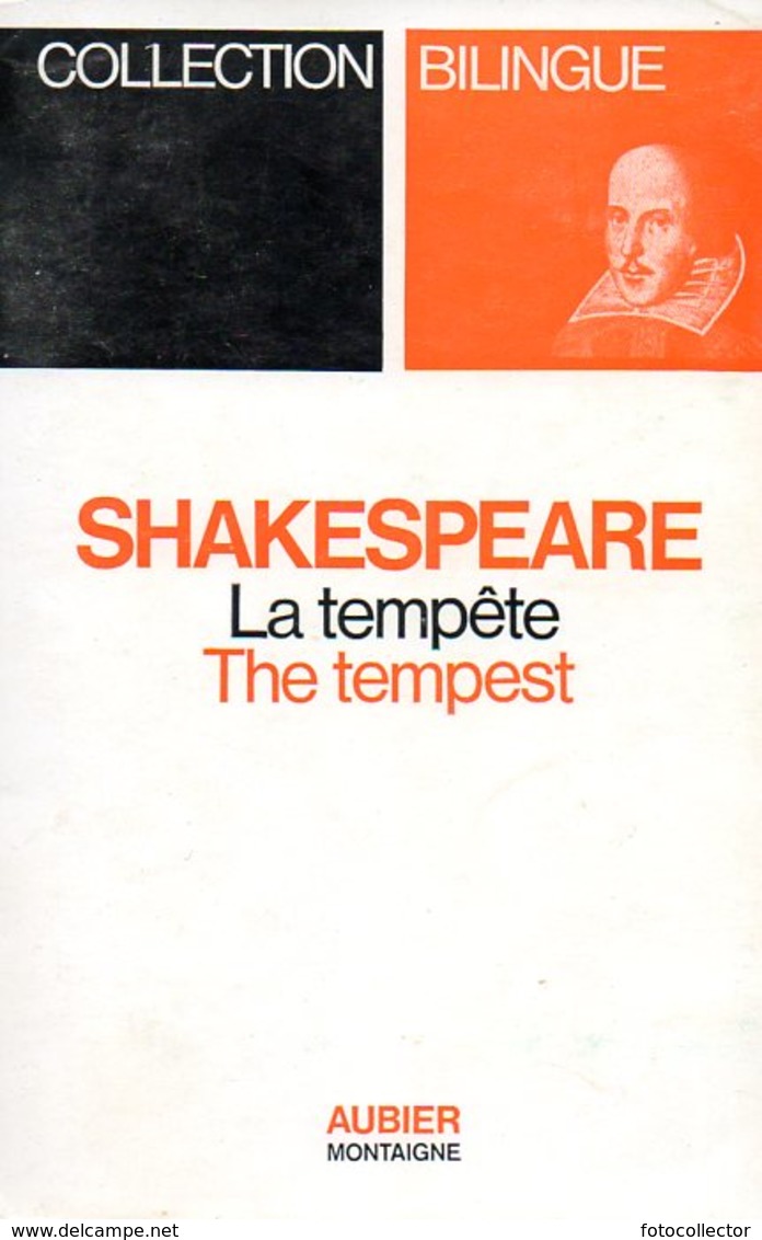 Théâtre Angleterre : La Tempête (bilingue) Par Shakespeare - Autres & Non Classés