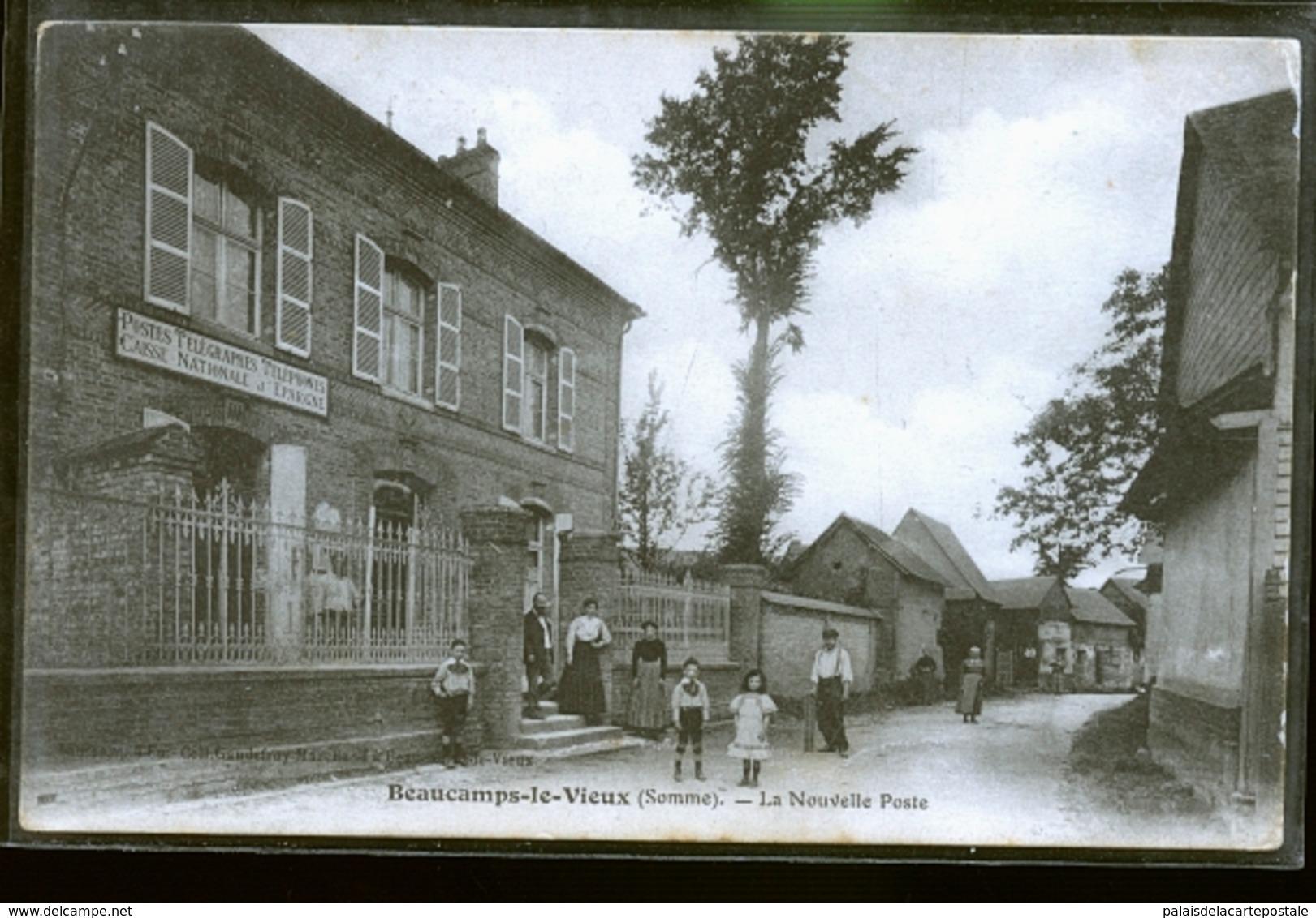 BEAUCAMPS LE VIEUX LA POSTE                           JLM - Bray Sur Somme