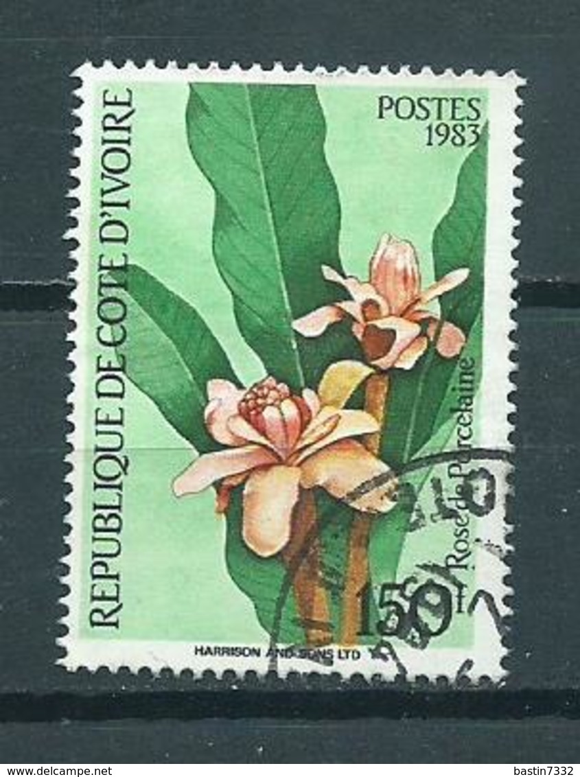 1983 Ivoorkust Flowers,blümen,bloemen Used/gebruikt/oblitere - Côte D'Ivoire (1960-...)