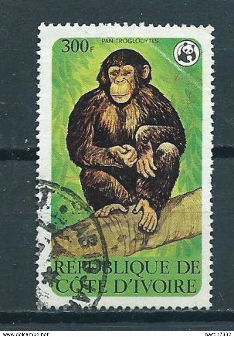 1979 Ivoorkust Chimpansee Used/gebruikt/oblitere - Ivoorkust (1960-...)