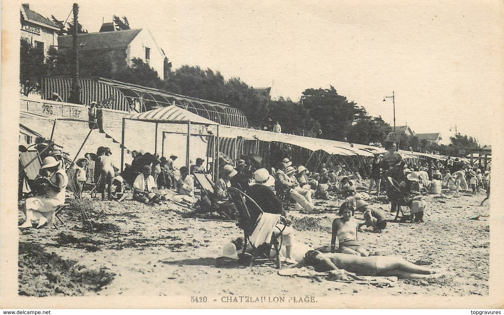 CP CHATELAILLON-PLAGE ANIME - Châtelaillon-Plage