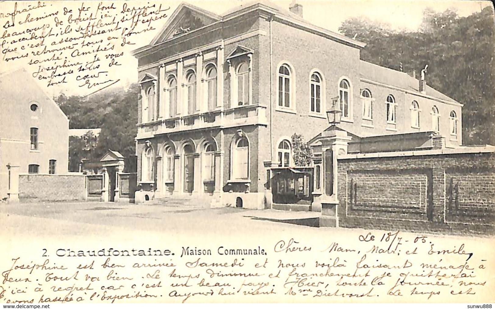 Chaudfontaine - Maison Communale (1905) - Chaudfontaine