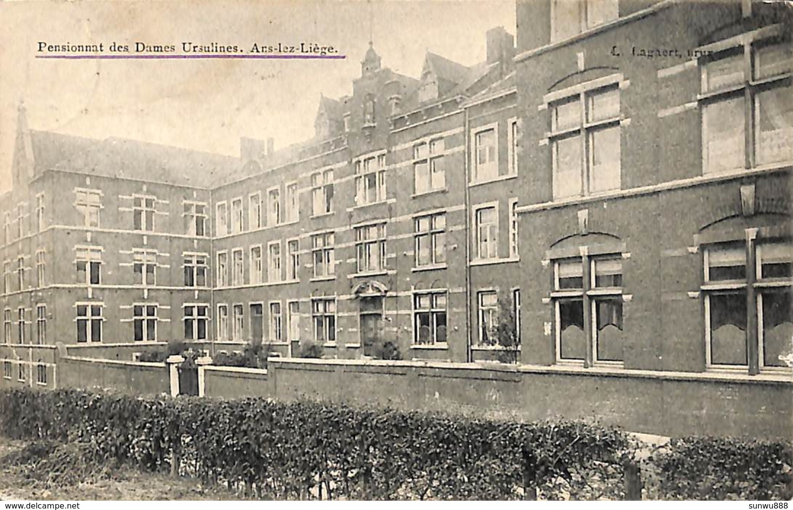 Ans Lez Liège - Pensionnat Des Dames Ursulines (peu Vue, 1910) - Ans