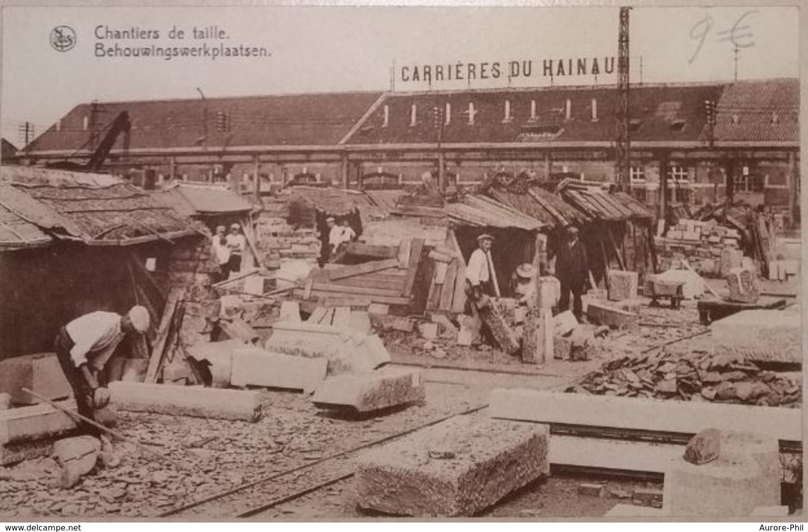 Soignies - Carrières Du Hainaut Chantiers De Taille - Soignies