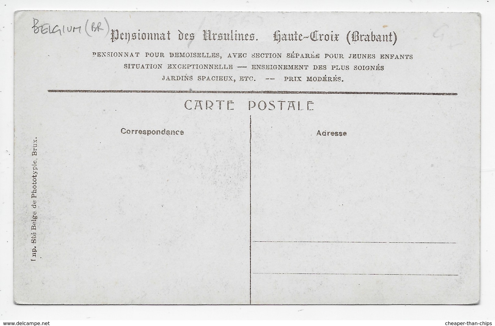 Haut-Croix - Pensionat Des Ursulines - Allee Des Tilleuls - Autres & Non Classés