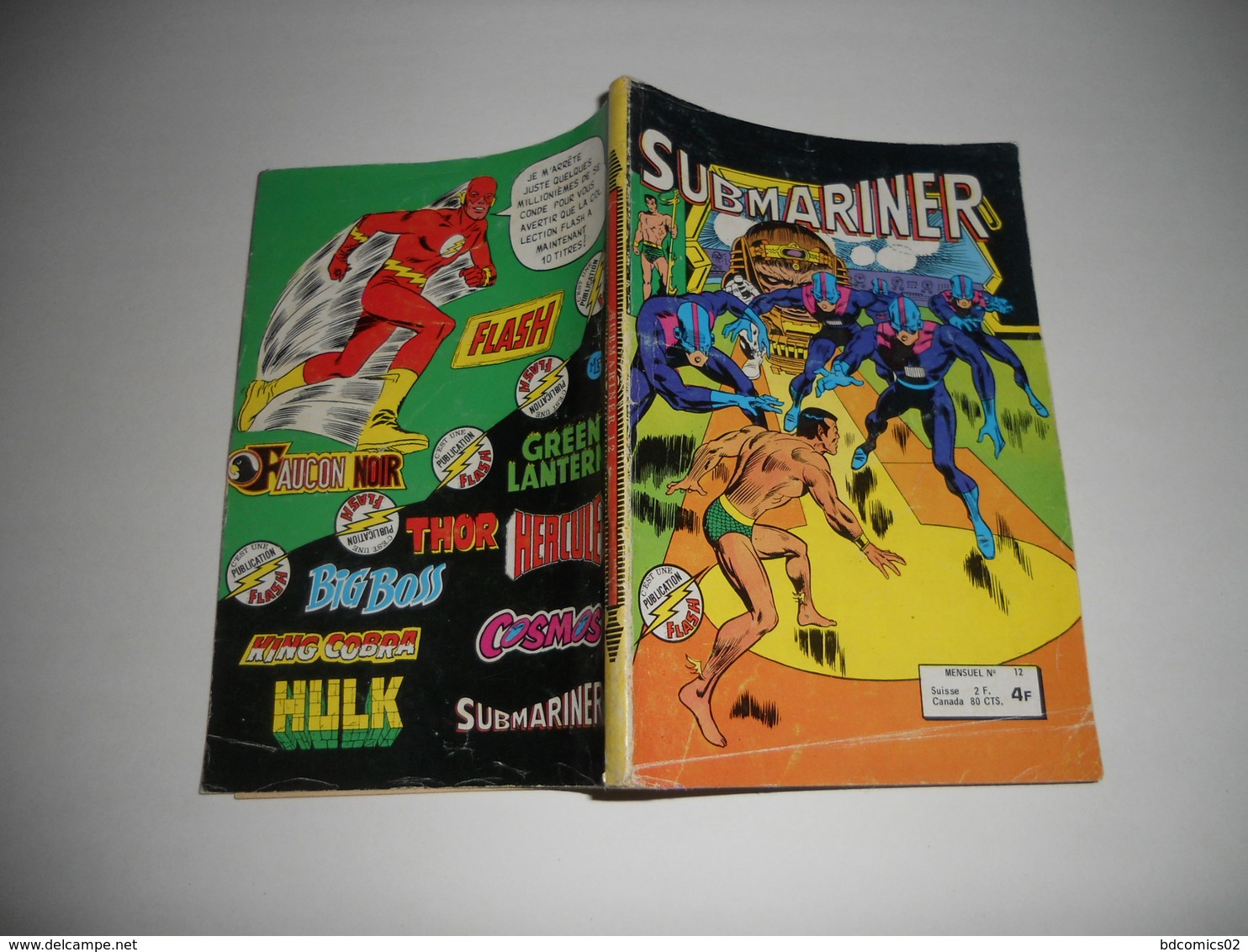 Submariner (Namor) N°12 Le Cube Cosmique Comics Pocket Be ++ - Submariner