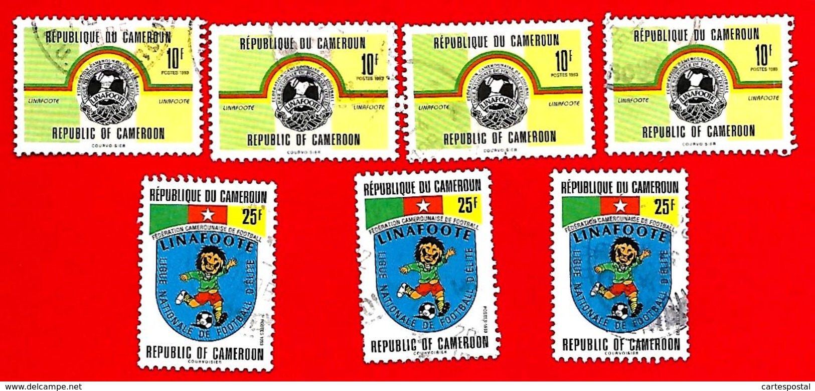 3380 -- CAMEROUM  --  Lot De Timbres; Oblitérés - Cameroun (1960-...)