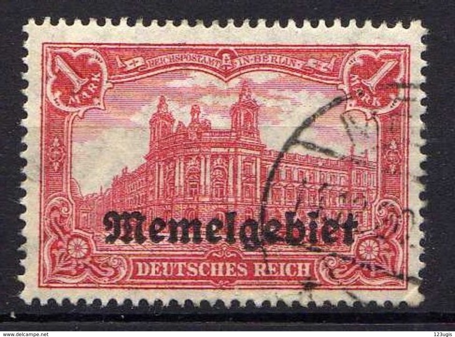 Memel 1920 Mi 9, Gestempelt [120119XXII] - Memelgebiet 1923