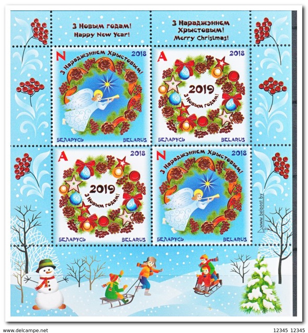 Wit Rusland 2018, Postfris MNH, Christmas - Wit-Rusland