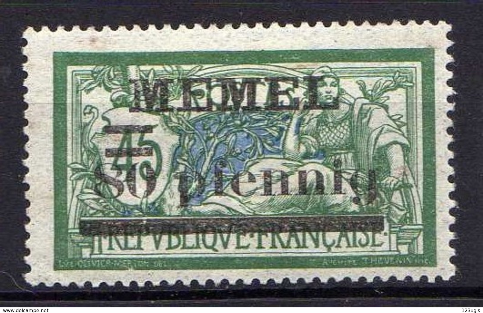 Memel (Klaipeda) 1920 Mi 25 B * [120119XXII] - Memelgebiet 1923