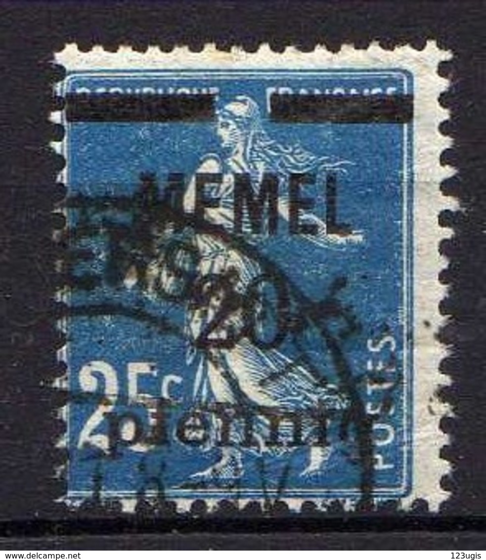 Memel 1920 Mi 20 B, Gestempelt [120119XXII] - Memelgebiet 1923