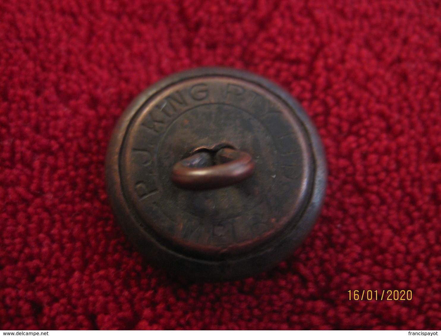 Australia: 5 Buttons Australian Military Forces In East Africa 1941 - Knoppen