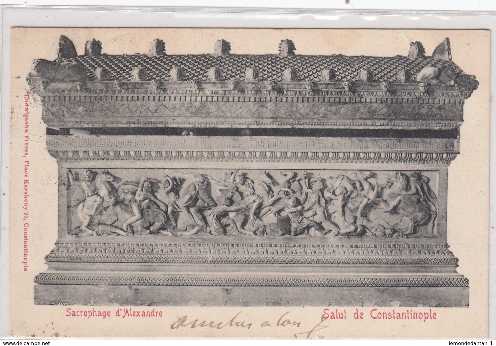 Constantinople. Sacrophage D'Alexandre. - Turkey