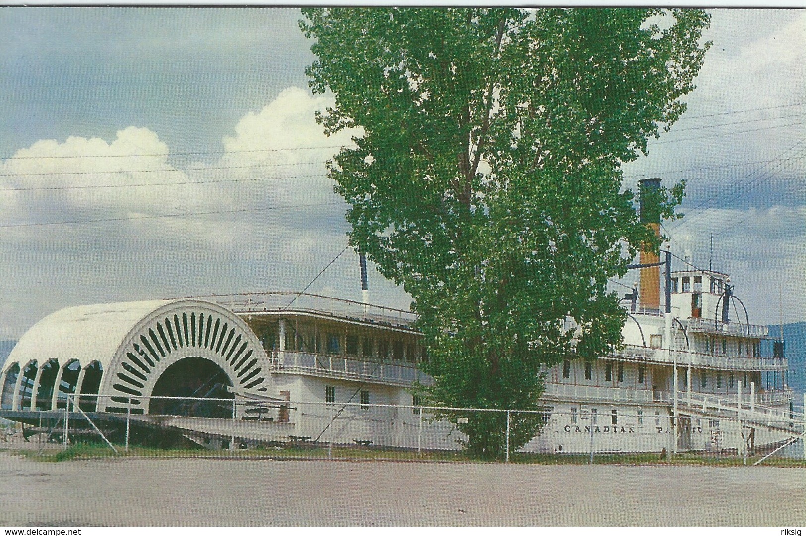 Sternwheeler S.S. Sicamus At Penticton.   Canada. S-4579 - Penticton