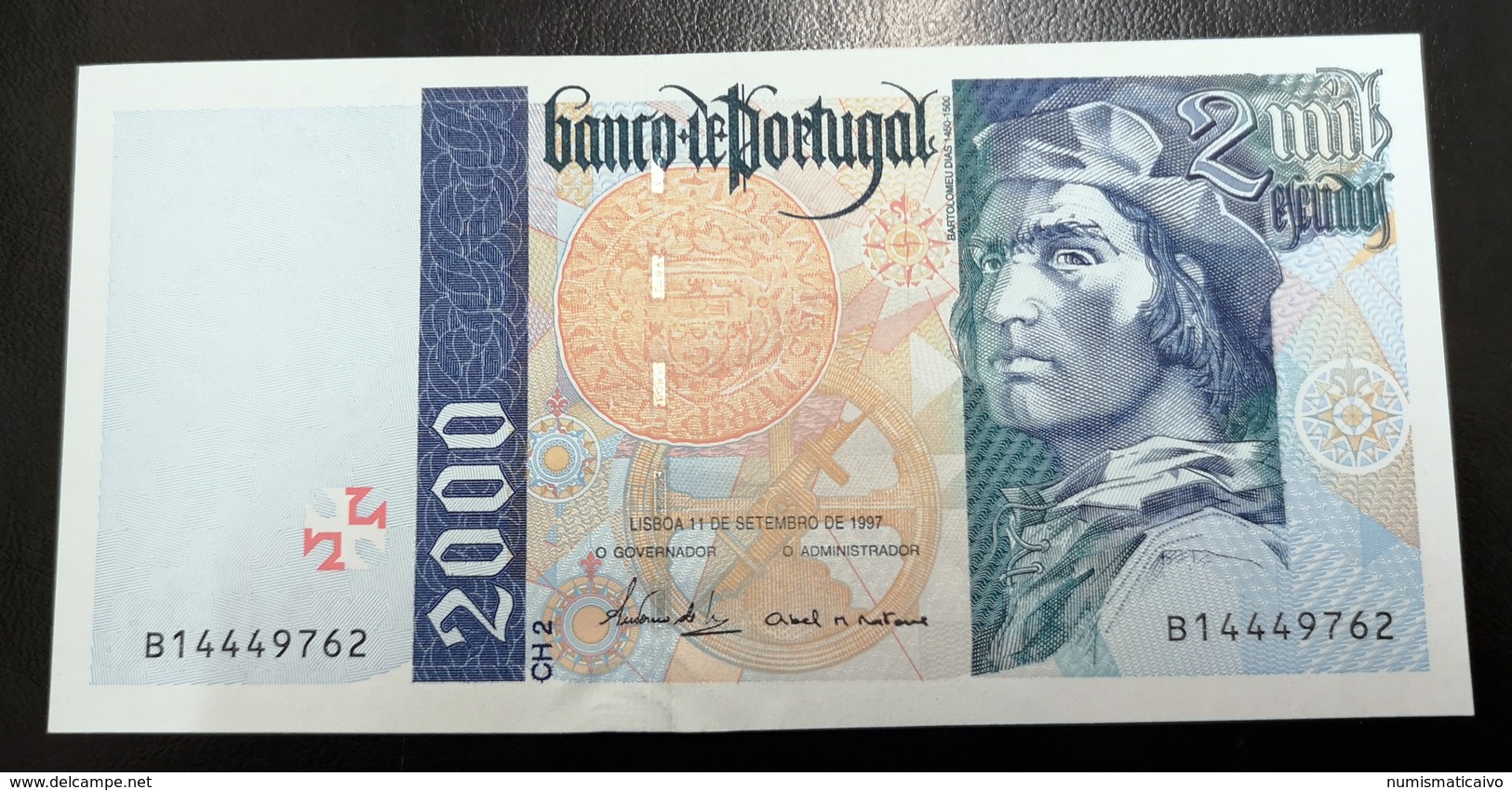 Portugal PAPEL NOTA 2000$00 CH 2 11 SETEMBRO 1997 - Portugal
