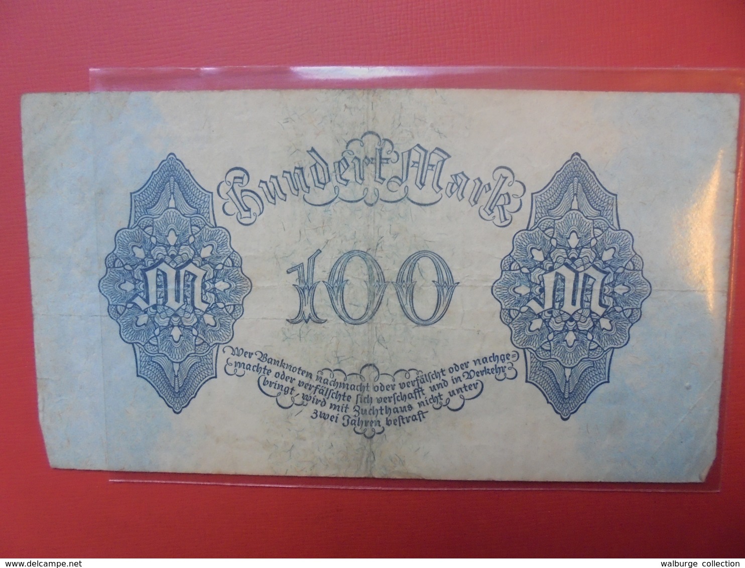 Reichsbanknote 100 MARK 1922 - 100 Mark