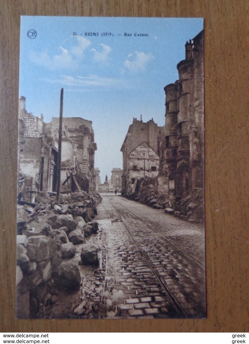 52 Vieilles Cartes De FRANCE - RUINES - LA GUERRE - MILITARIA (voir Les Photo's) - 5 - 99 Postkaarten