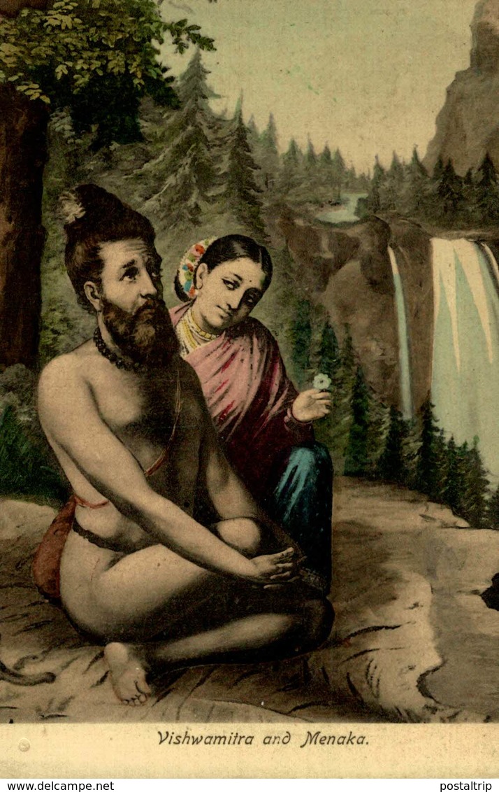 VISHWAMITRA AND MENAKA - India