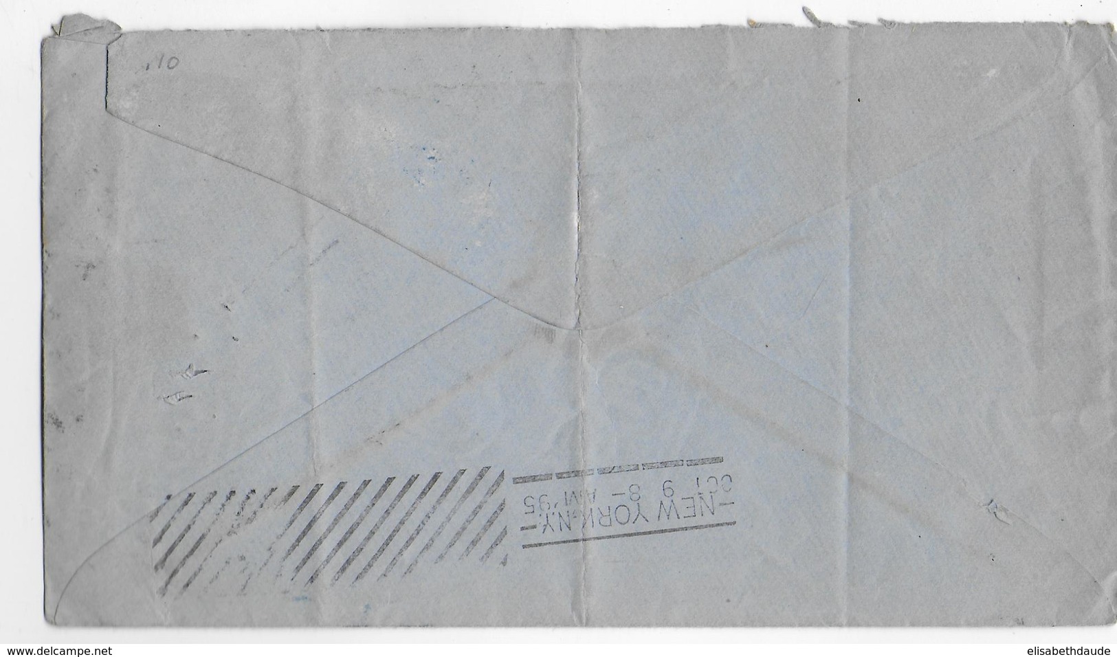 USA - 1895 - ENVELOPPE ENTIER De BRIDGEPORT => PARIS - Lettres & Documents