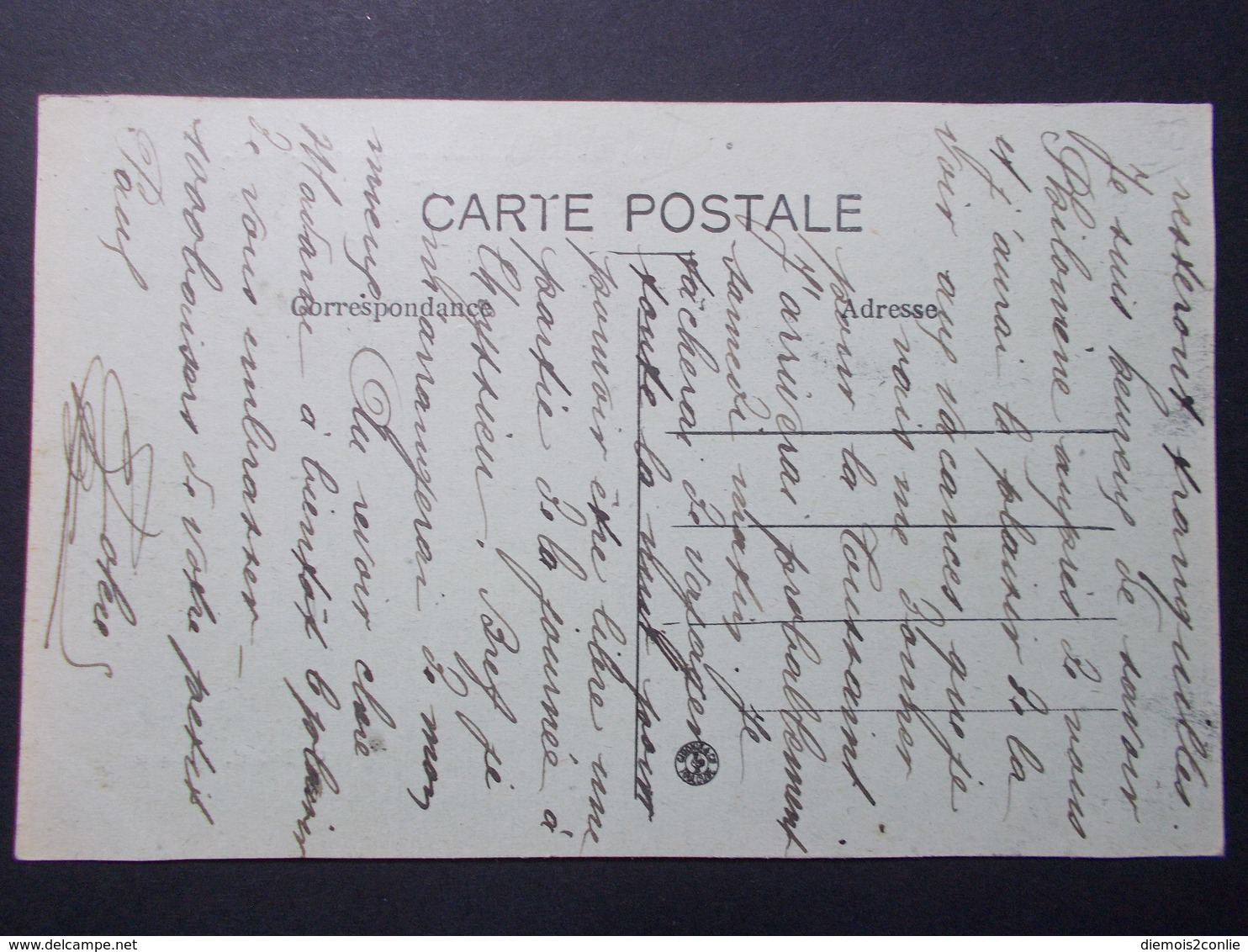 Carte Postale -  GRENOBLE (38) - La Gare PLM - (2548) - Grenoble