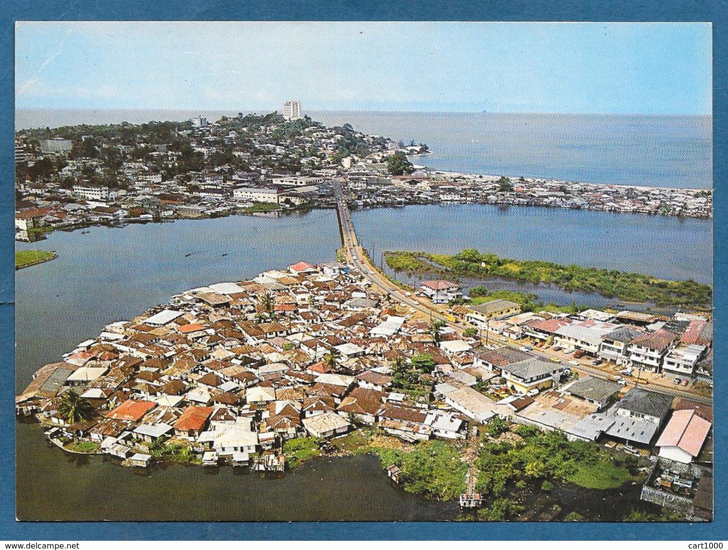 LIBERIA MONROVIA BUSHROAD ISLAND UNUSED - Liberia