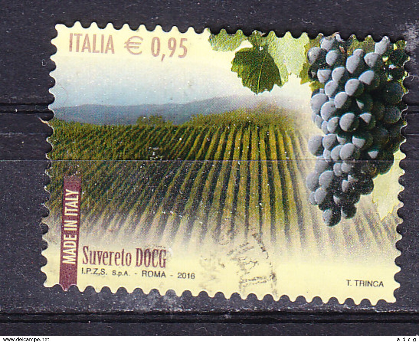 2016 VINI SUVERETO  USATO Da Foglietto - 2011-20: Usati