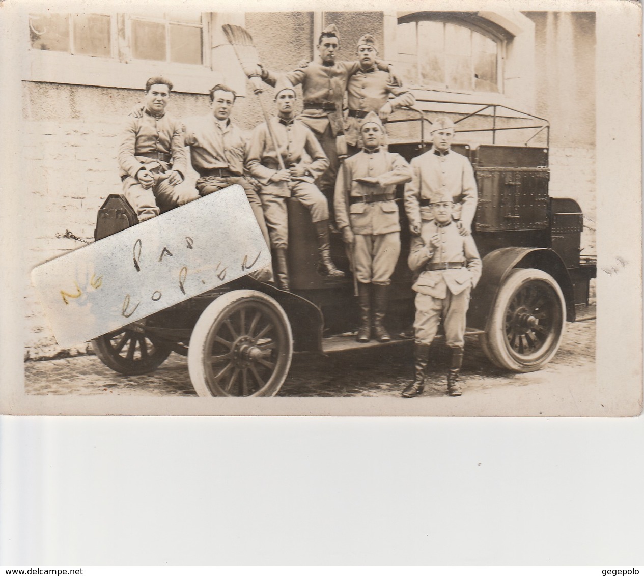 21 - DIJON - Militaires Posant Le 20/05/1928   ( Carte-photo )  Superbe - Andere Kriege