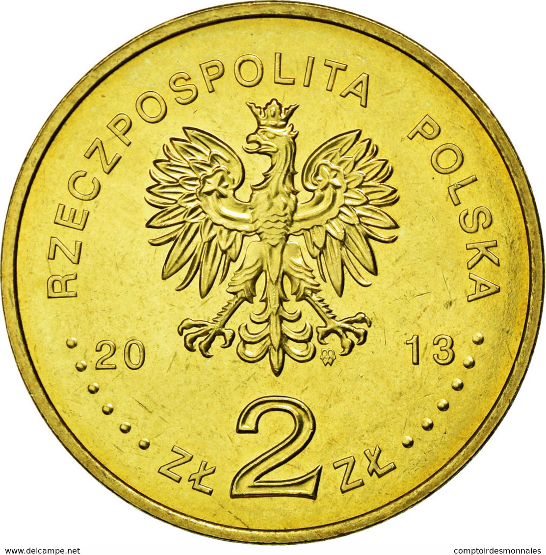 Monnaie, Pologne, 200th Anniversary Of The Birth Of Hipolit Cegielski, 2 - Pologne