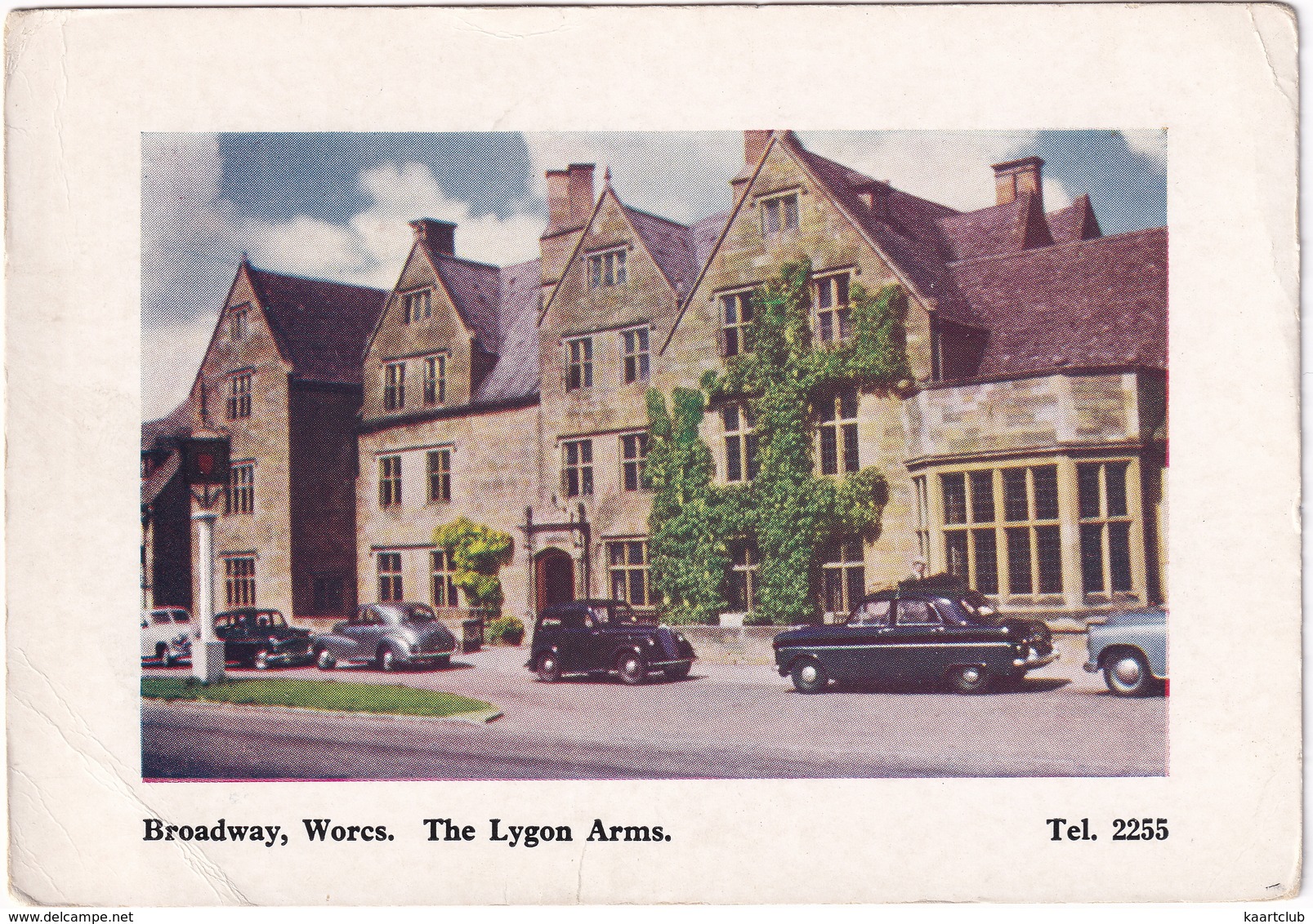 Broadway, Worcs. : FORD CONSUL/ZEPHYR '51, ANGLIA '49, SUNBEAM-TALBOT 90 - The Lygon Arms - Passenger Cars