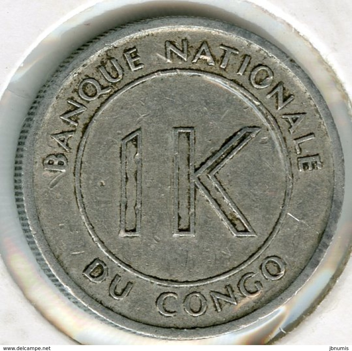 Congo 1 Likuta 1967 KM 8 - Congo (Rép. Démocratique, 1964-70)