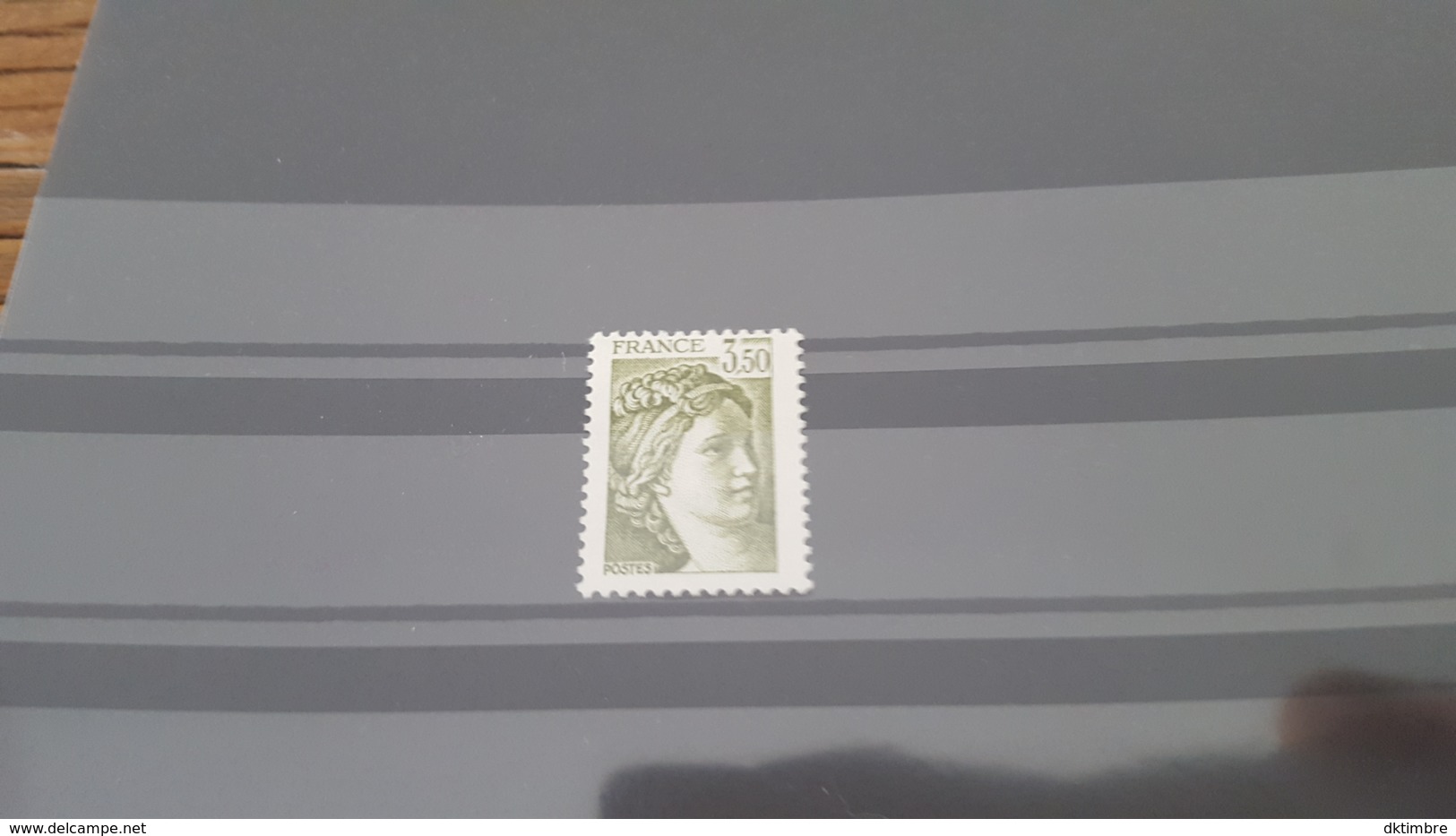 LOT 435586 TIMBRE DE FRANCE NEUF** LUXE VARIETE SANS PHOS - Ohne Zuordnung