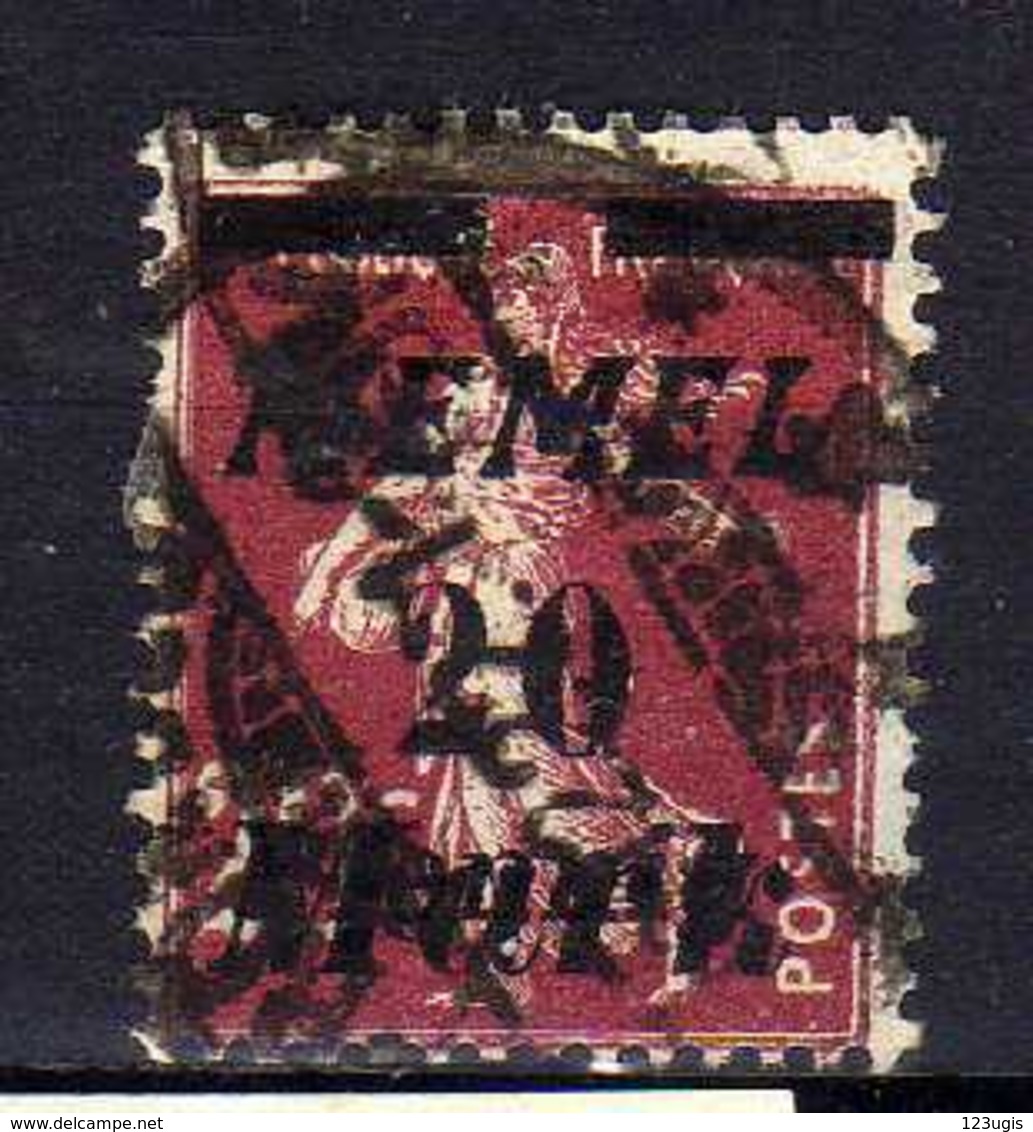 Memel 1922 Mi 114, Gestempelt [120119XXII] - Memelgebiet 1923