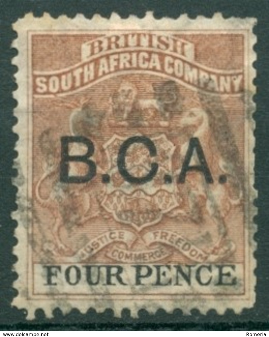 British South Africa Company - 1891/1895 - Yt 22 - Série Courante Surchargé B.C.A. - Oblitéré - Géorgie