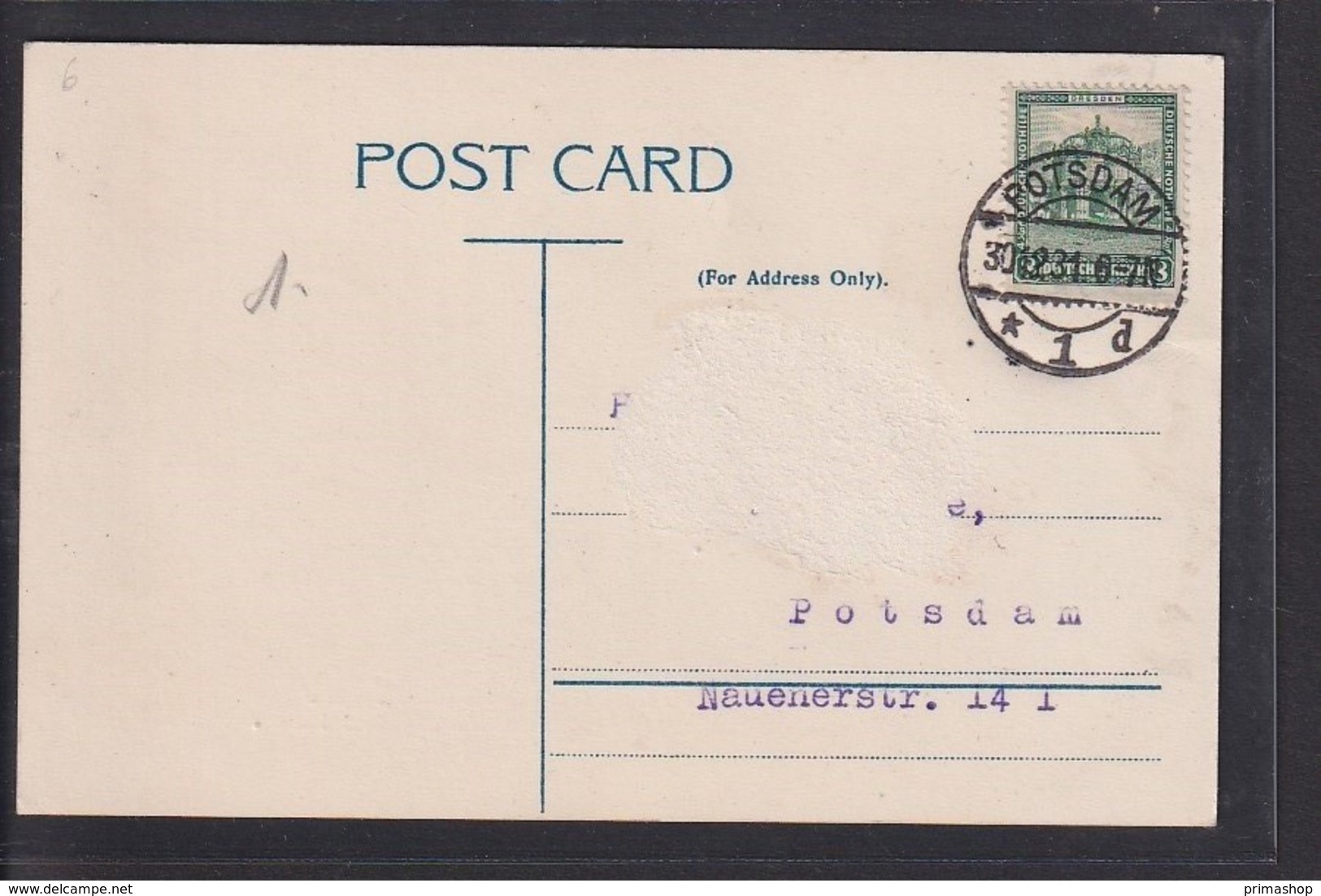 B29 /  Briefmarken Auf Ansichtskarte Australien / Potsdam 1931 - Stamps (pictures)