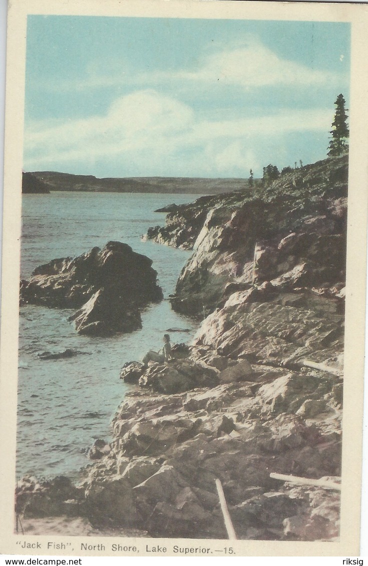Lake Superior - North Shore 2 Cards  Canada.  S-4603 - Autres & Non Classés