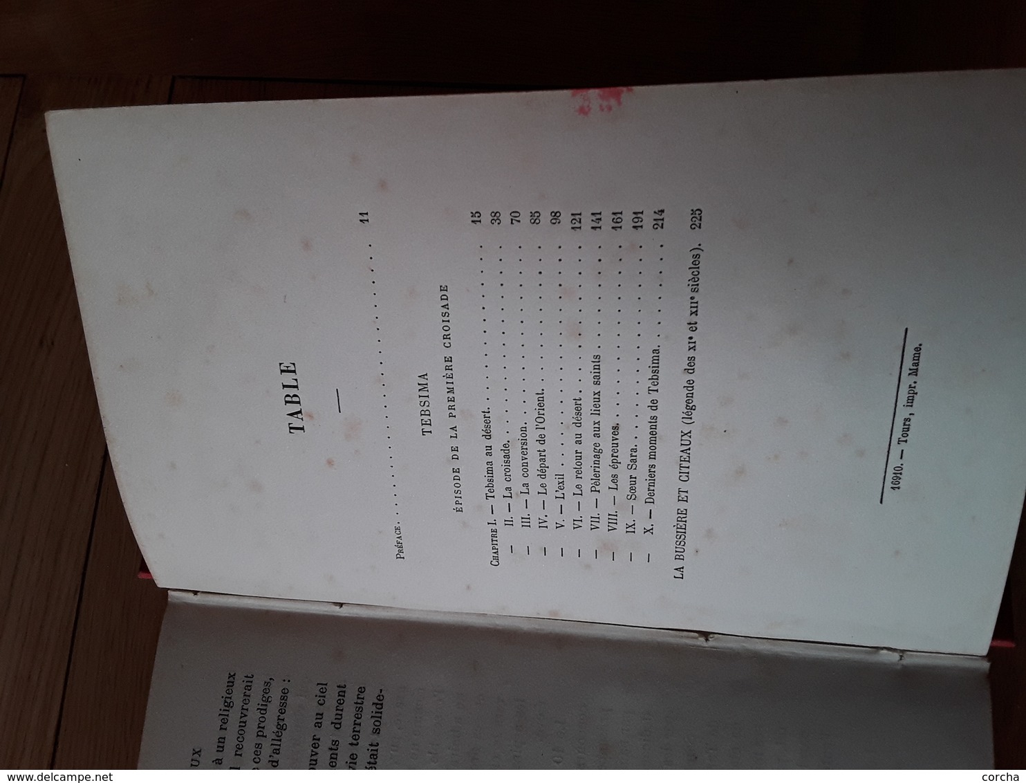 Tebsima Ou L'exile Du Désert Suivi De La Bussière Et Citeaux Par L'abbé B Curé De Volnay1886  La Bussiere Sur Ouche Abba - Bourgogne