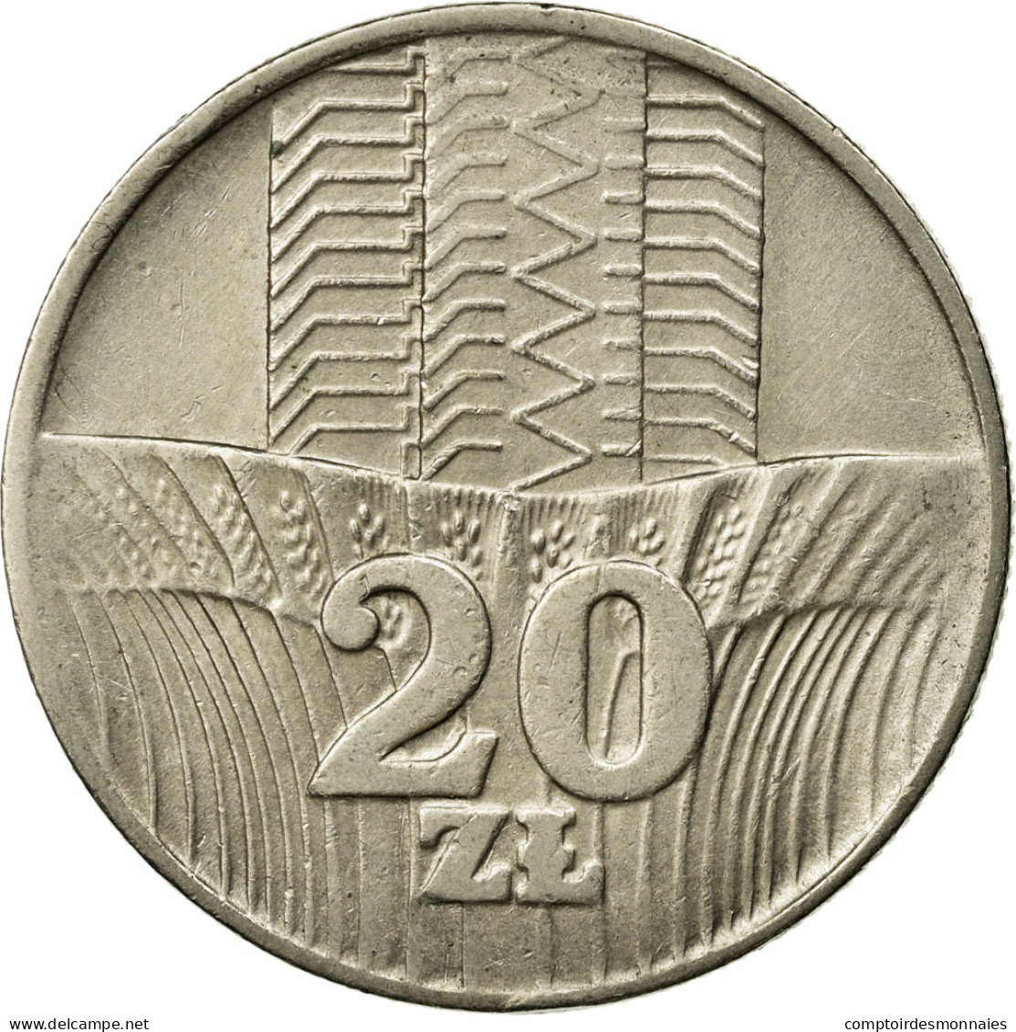 Monnaie, Pologne, 20 Zlotych, 1976, Warsaw, TTB, Copper-nickel, KM:67 - Polonia