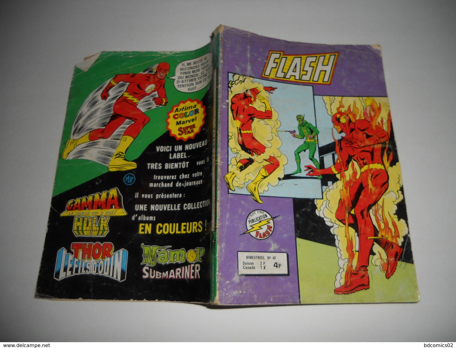 Flash N° 40 : L'oeil Du Dragon - Flash