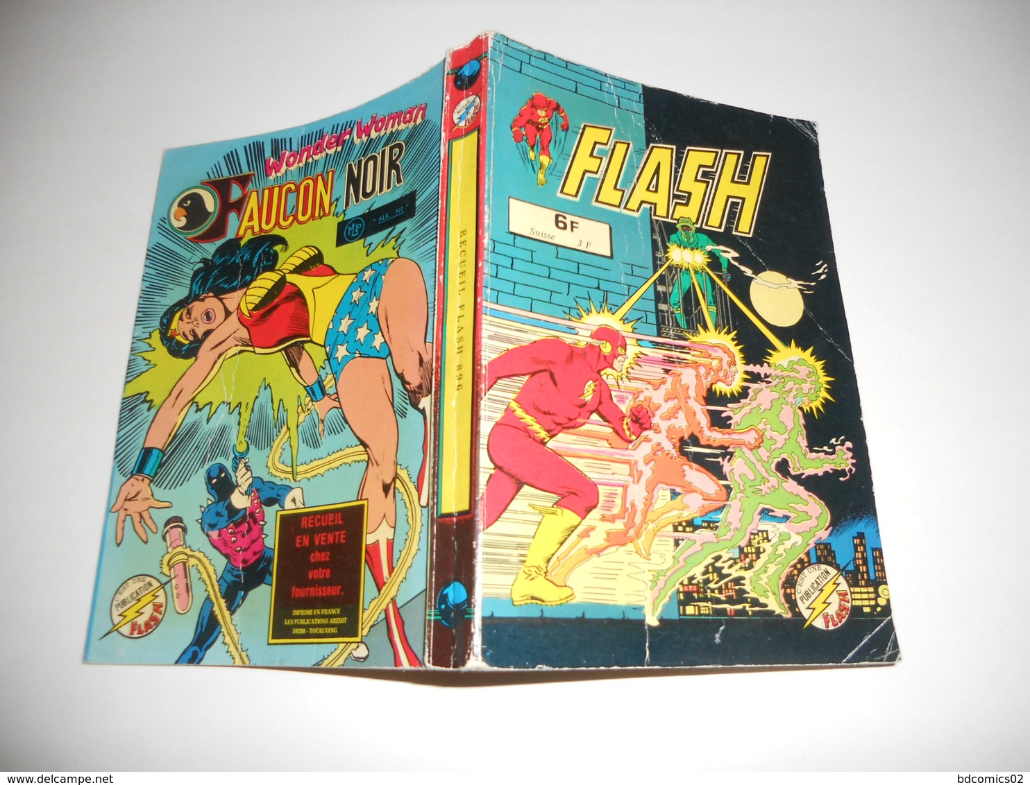 Flash Album Relie Avec Les N°45 Et 46 Dc Comics Aredit 1980 Be ++ - Flash