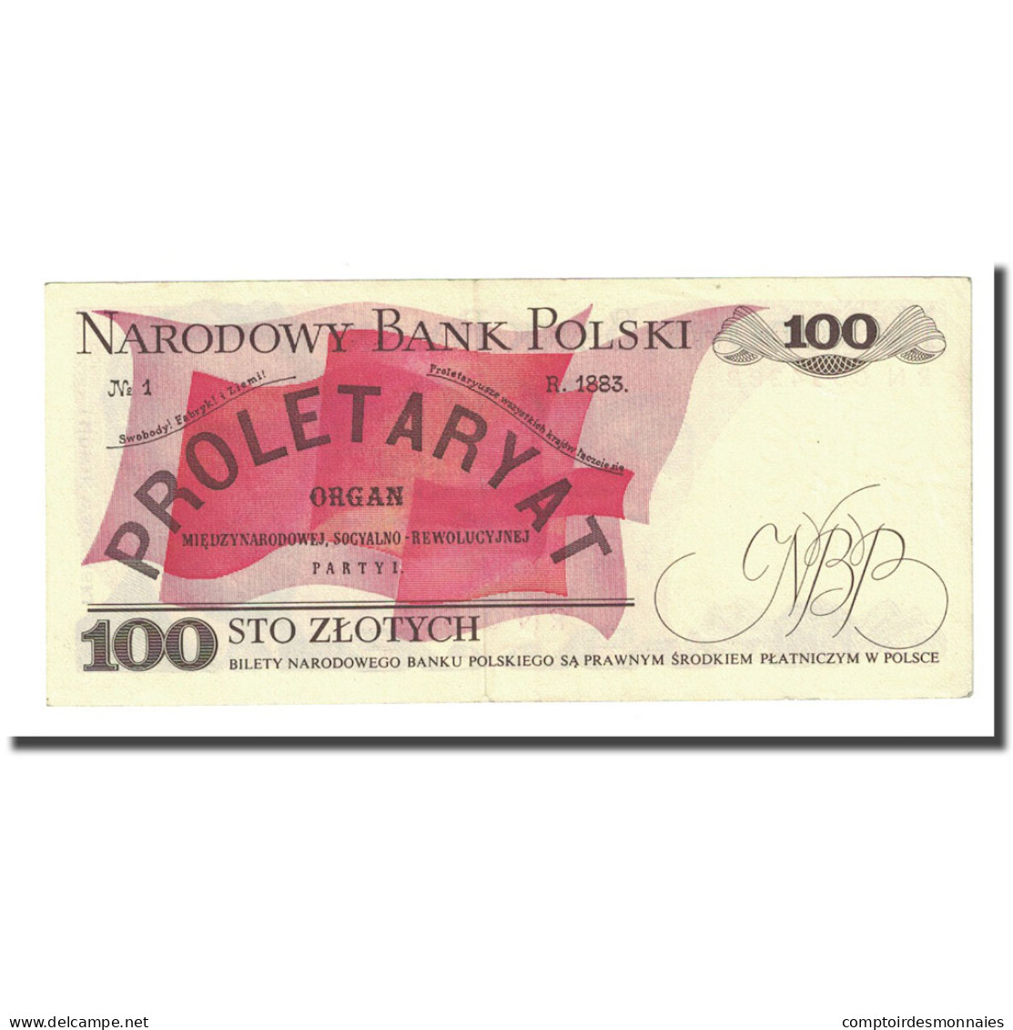 Billet, Pologne, 100 Zlotych, 1988-12-01, KM:143e, SPL - Pologne