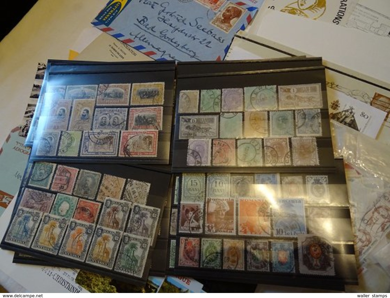 Lot With World Stamps - Vrac (min 1000 Timbres)