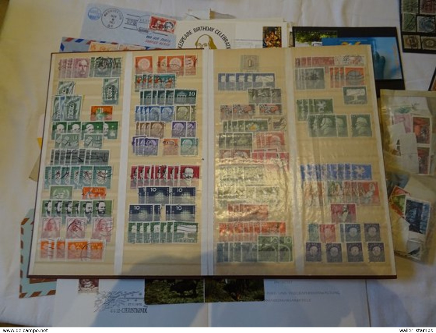 Lot With World Stamps