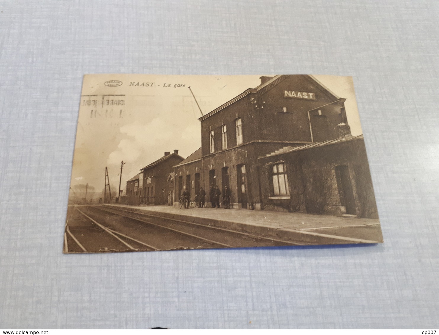 NAAST La Gare Oblitéré En 1932 - Soignies