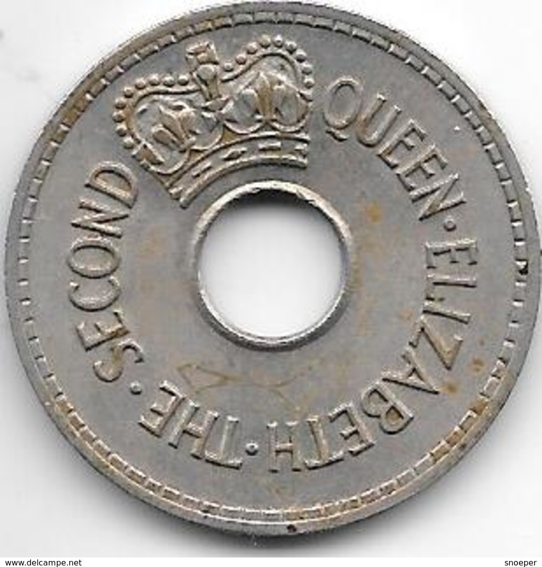 *fiji 1 Penny 1961  Km 21  Unc !!! - Fidji