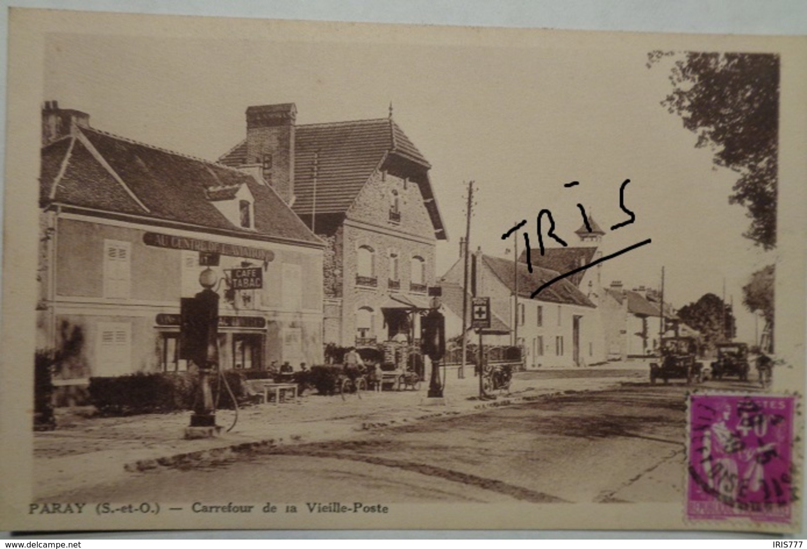 CPA-B113 - PARAY - CARREFOUR DE LA VIEILLE-POSTE - Autres & Non Classés