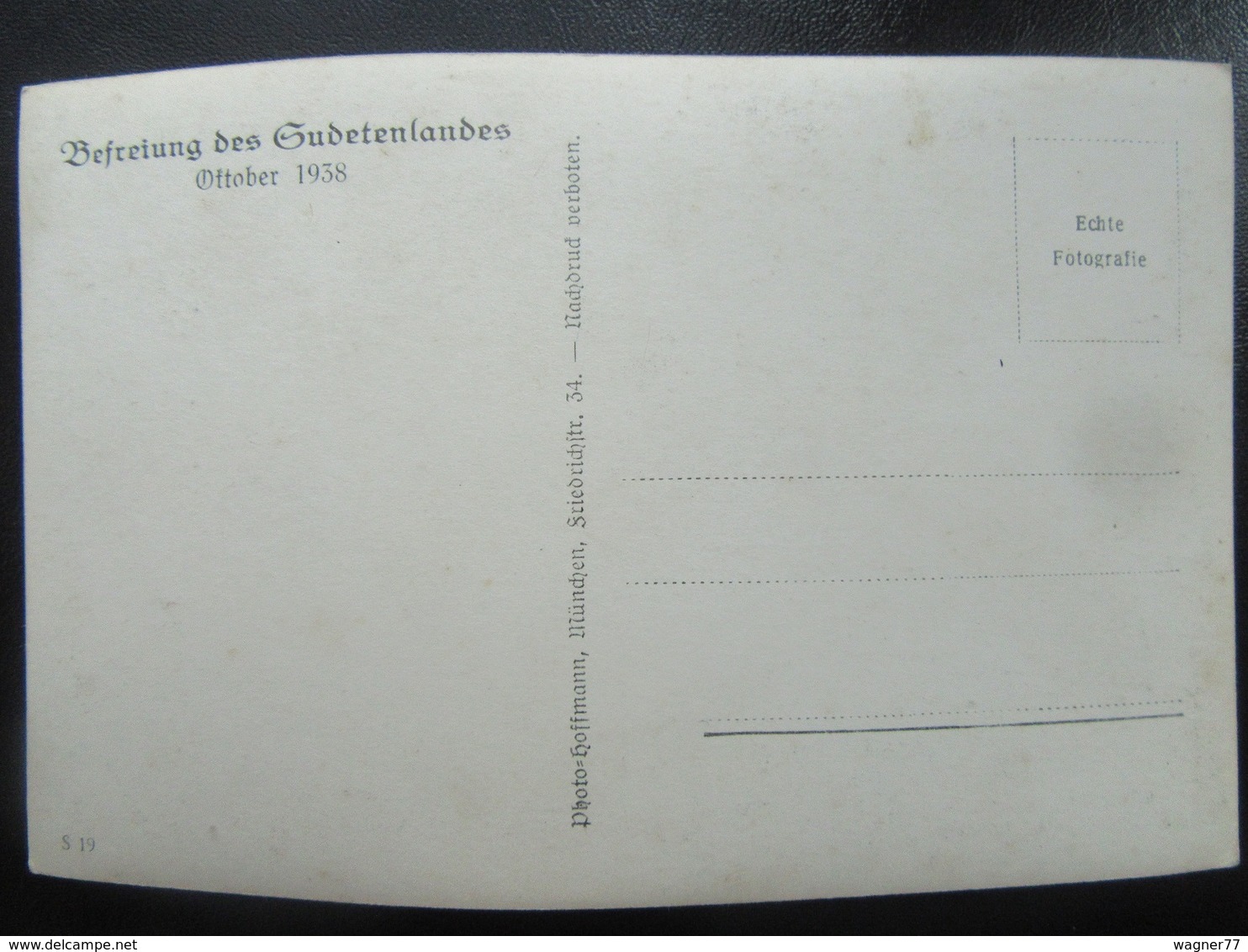 Postkarte Hitler + Himmler + Henlein - Befreiung Des Sudetenlandes 1938 - Photo Hoffmann - R! - Briefe U. Dokumente