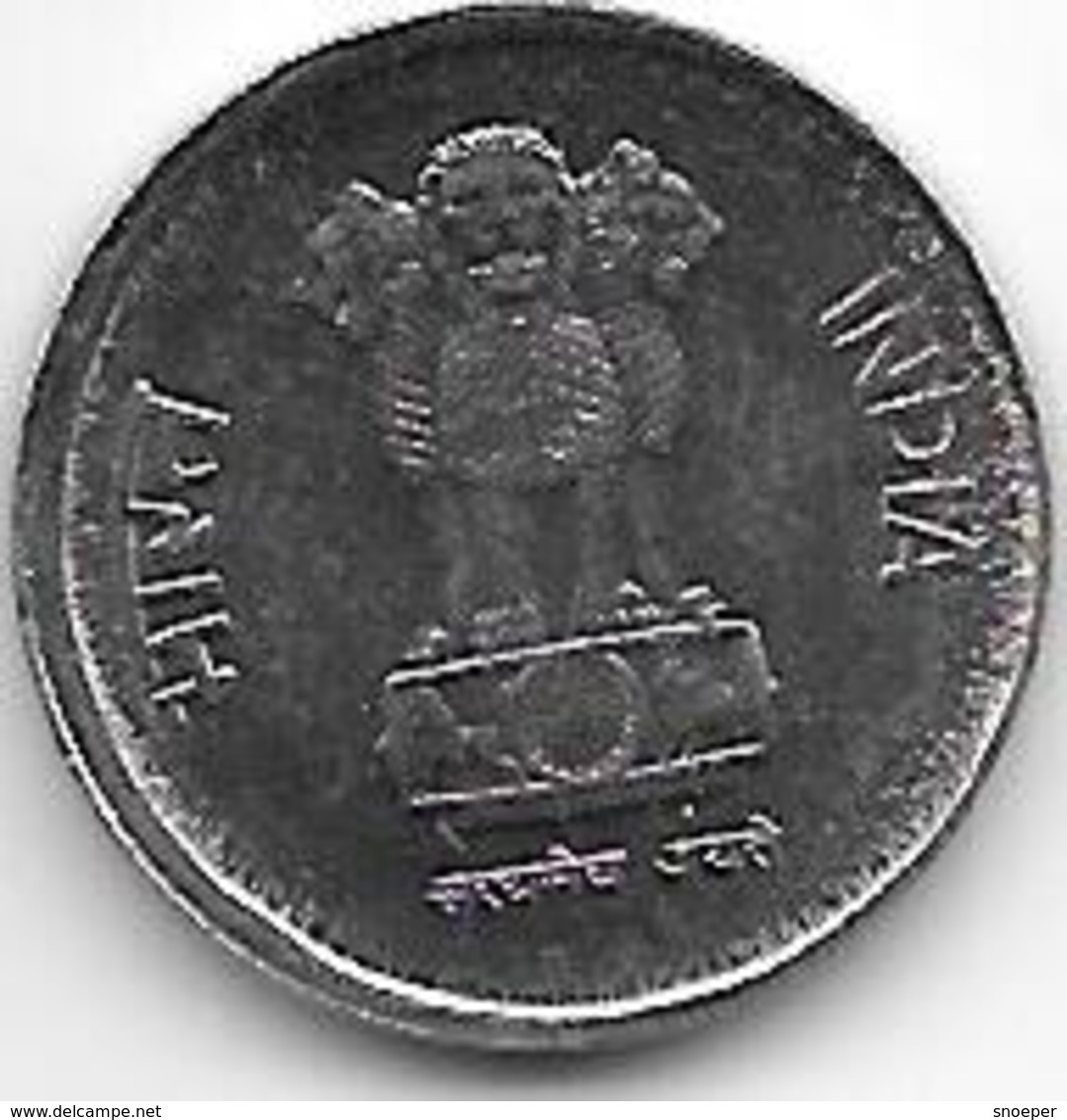 *india  10 Paisa 1990 B Km 40.1  Unc !! - Inde