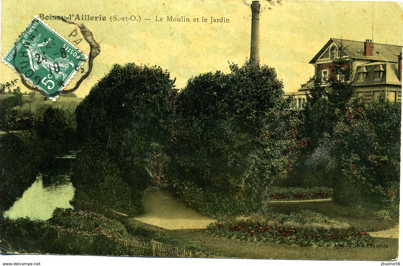 95 - Boissy-l'Aillerie - Le Moulin Et Le Jardin. - Boissy-l'Aillerie